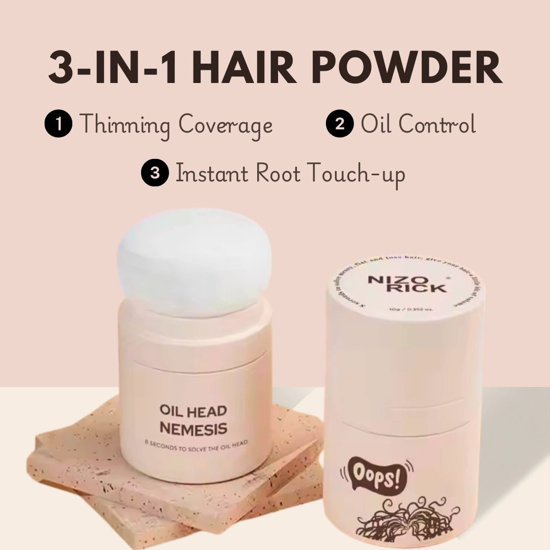 Oil Head Nemesis 3 - in - 1 Hair Fluffy Powder - Velvie.