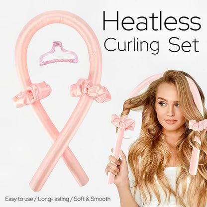 Satin Heatless Curling Set - Velvie.