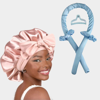 Satin Heatless Curling Set - Velvie.