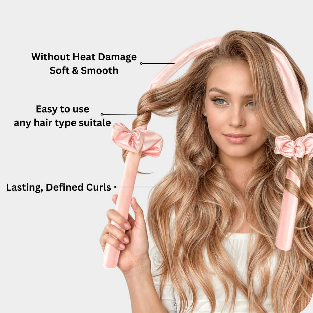 Satin Heatless Curling Set - Velvie.