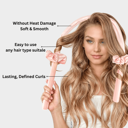 Satin Heatless Curling Set - Velvie.